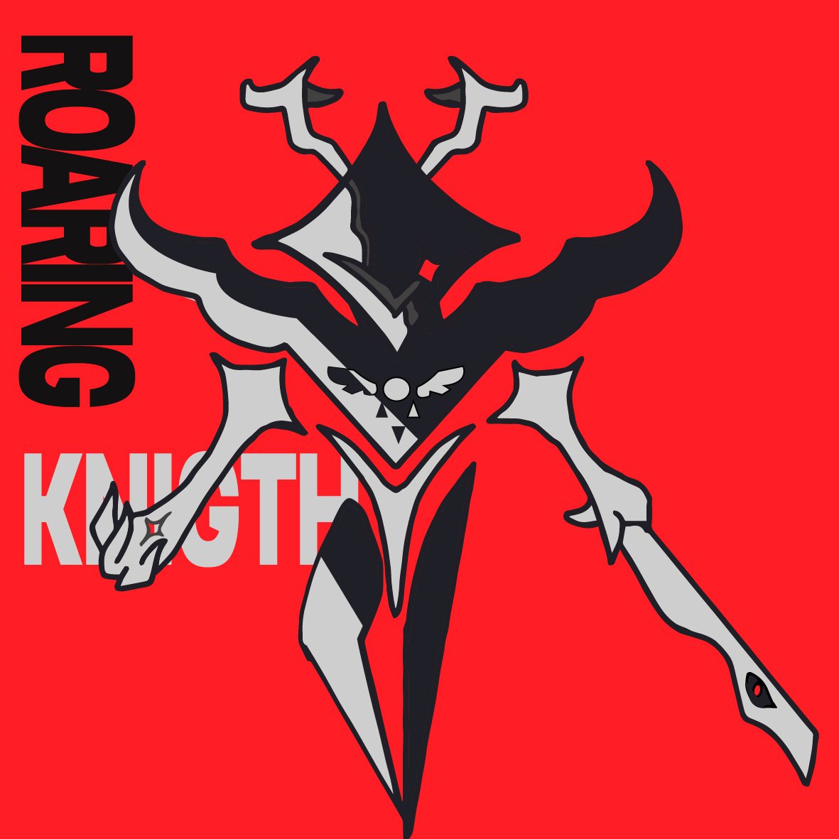 Roaring Knight Illustration 2